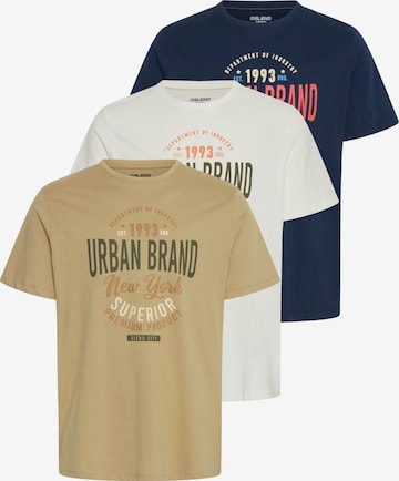 BLEND - Camisa 'BHJARBIN' em bege: frente