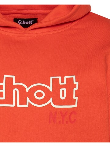Sweat Schott NYC en orange