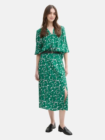 TOM TAILOR DENIM Blouse in Groen