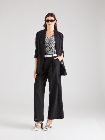 UNITED COLORS OF BENETTON Top in Schwarz