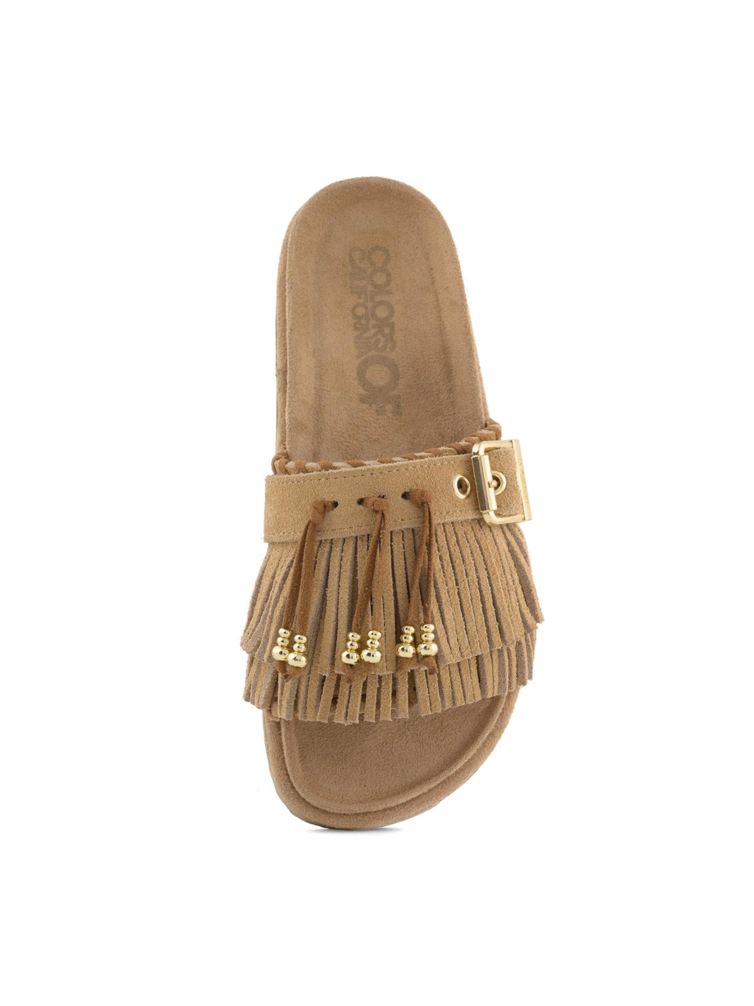 Zoccoletto di COLORS OF CALIFORNIA in beige: superiore