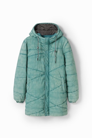 Desigual Зимнее пальто в Зеленый