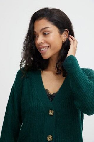 b.young Knit Cardigan 'NORA' in Green