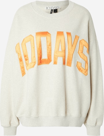 10Days - Sudadera en blanco: frente