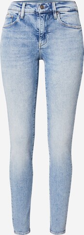 G-Star RAW Skinny Jeansy w kolorze niebieski: przód