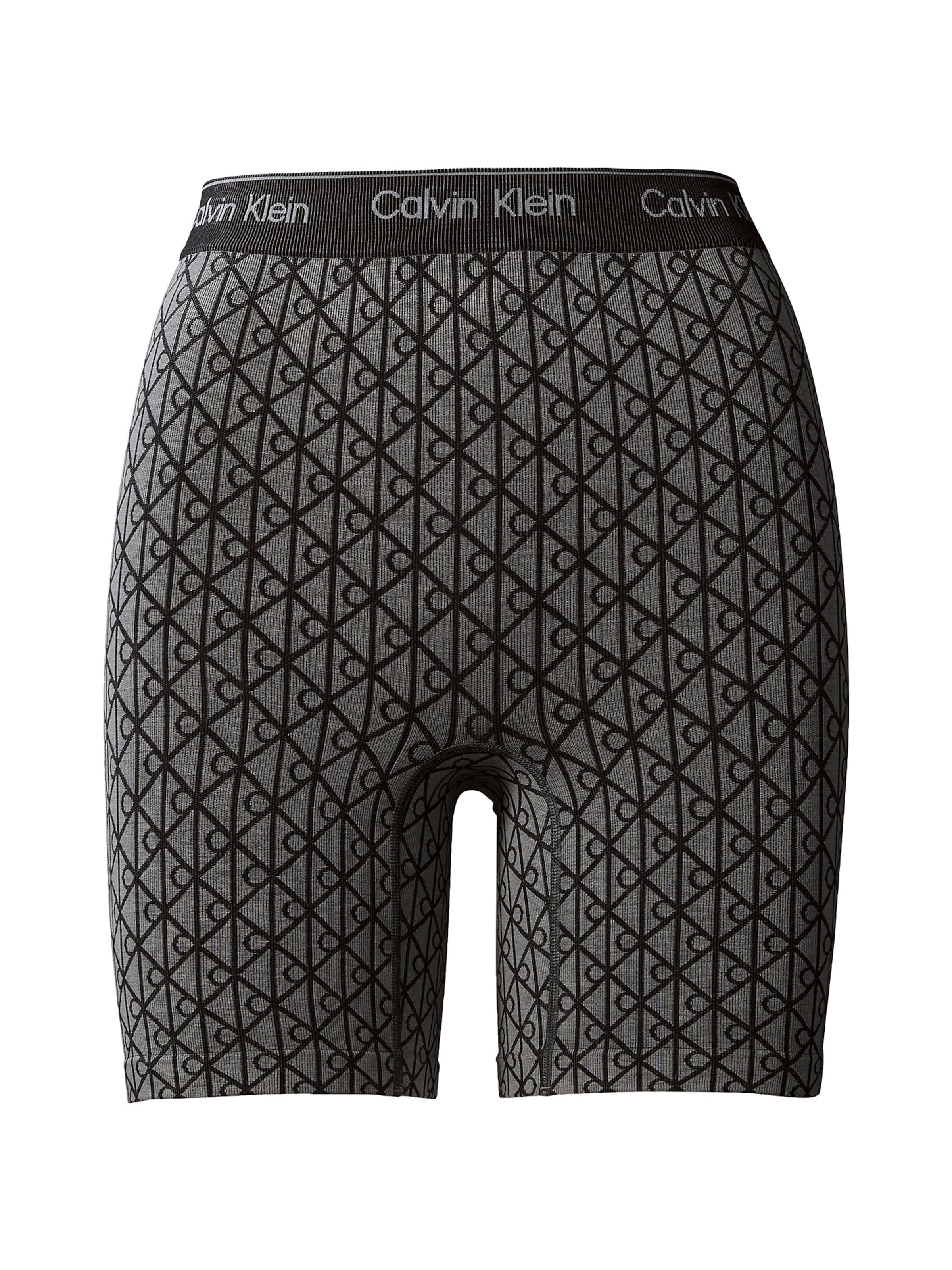 Pantalon modelant Calvin Klein en gris : devant