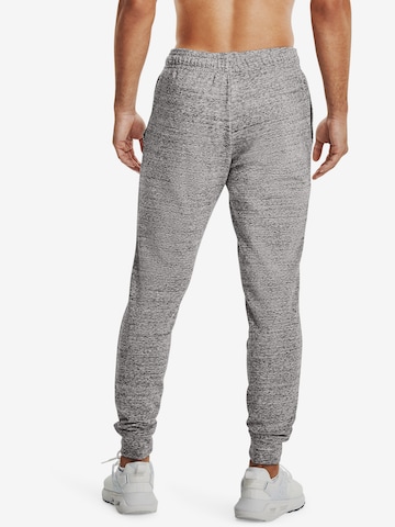 UNDER ARMOUR Tapered Sporthose 'Rival' in Grau