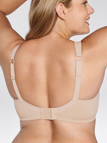 NATURANA T-shirt Bra in Beige