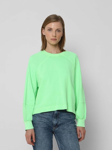 Scalpers Sweatshirt in Green: front