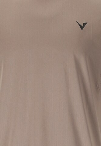 Virtus T-Shirt 'Califo' in Braun