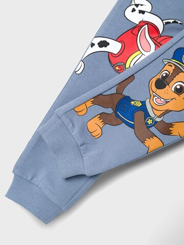 NAME IT Tapered Broek 'Paw Patrol' in Blauw