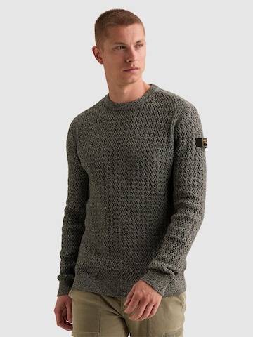 Pullover 'Pullover with allover cable-knit pattern' di PME Legend in blu: frontale
