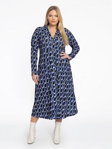 YOEK Shirt dress in Blue