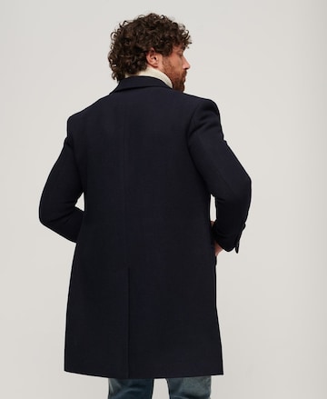 Superdry Between-Seasons Coat in Blue