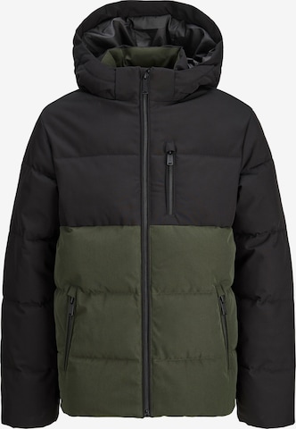 Jack & Jones JuniorZimska jakna 'JJEBECKS' - zelena boja: prednji dio