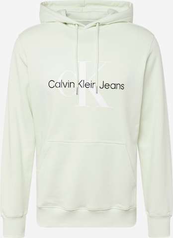 Calvin Klein Jeans Sweatshirt 'Essentials' in Grün: predná strana