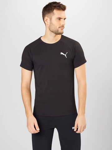 PUMA Functioneel shirt in Zwart: voorkant