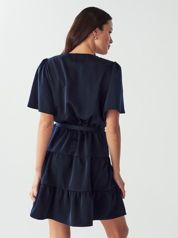 Robe 'Selene' Willa en bleu : derrière