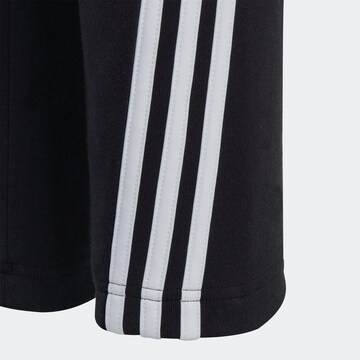 juoda ADIDAS SPORTSWEAR Prigludęs Sportinės kelnės 'Future Icons 3-Stripes'