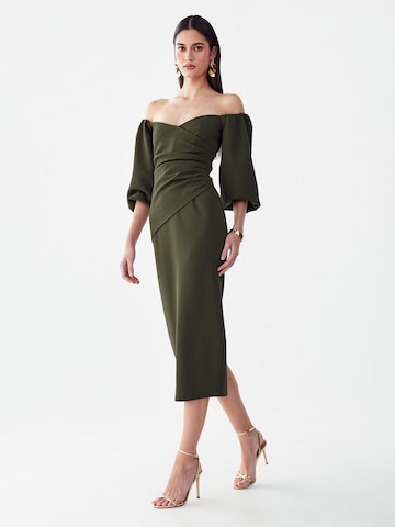 Robe de cocktail 'Jessamy' BWLDR en vert