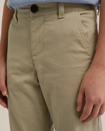 WE Fashion Slimfit Hose in Beige