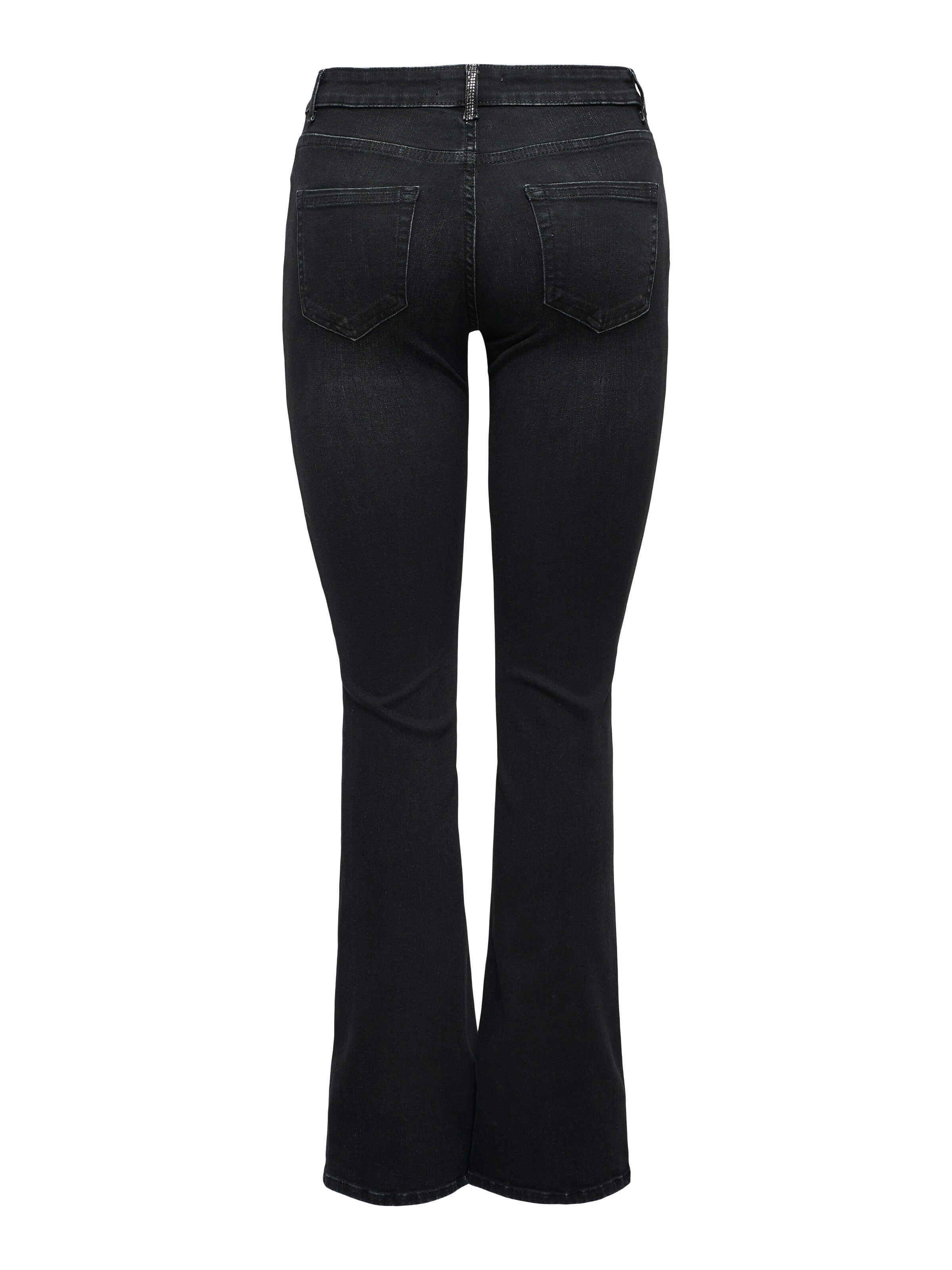 ONLY Na zvonec Kavbojke 'ONLBlush Rhinestone' | črna barva