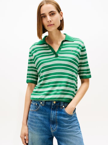 TOMMY HILFIGER Sweater in Green: front