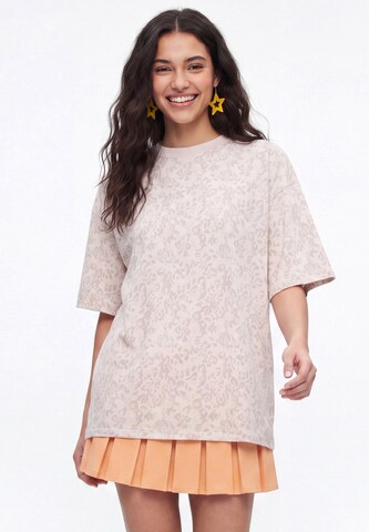 MYMO - Camisa em bege: frente