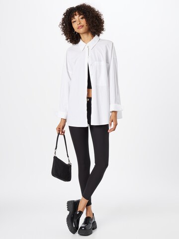 River Island Skinny Byxa 'MOLLY' i svart