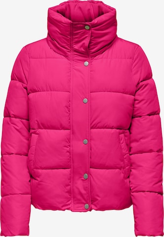 Veste d’hiver ONLY en rose : devant