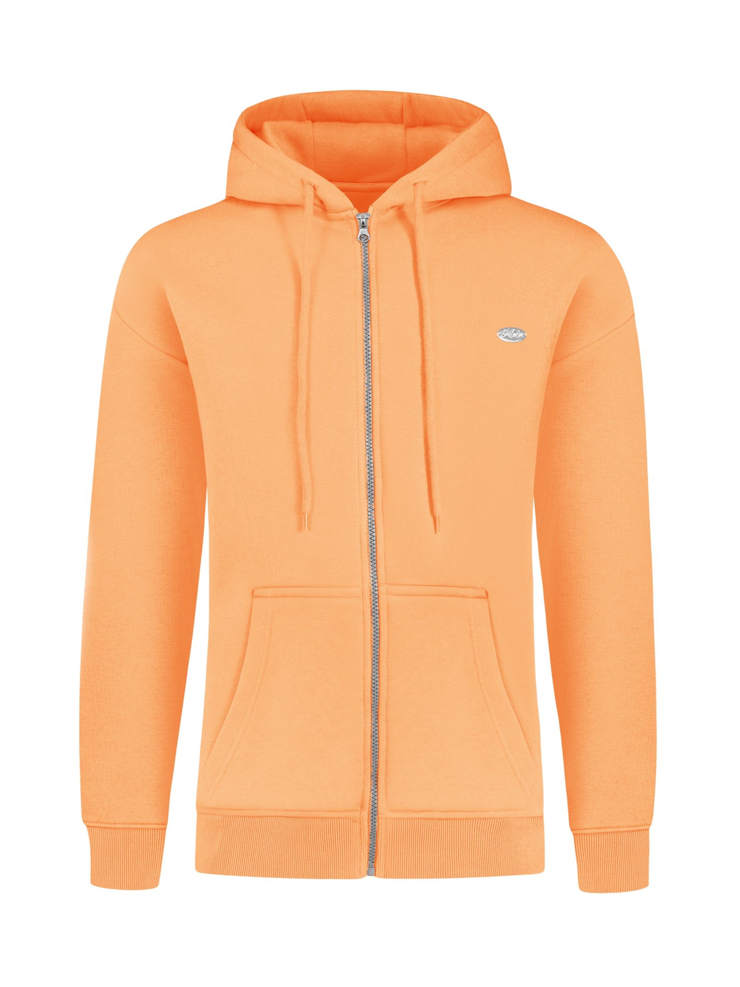 Smilodox Sweat jacket ' Eda ' in Orange: front