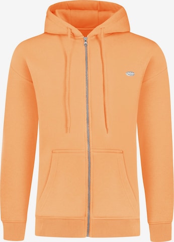 Smilodox Sweatjacke ' Eda ' in Orange: Vorderseite