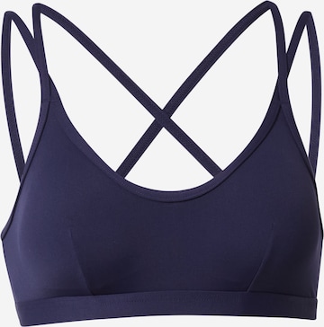 ESPRIT Bralette Bikini Top in Blue: front