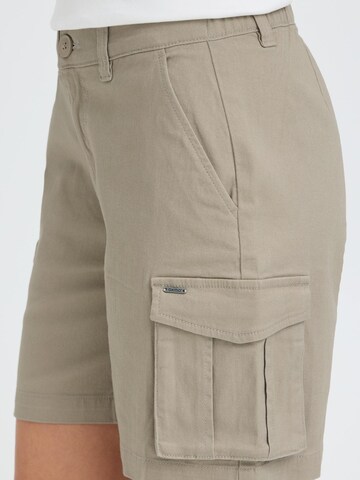 Oxmo Regular Shorts ' OXKvinne ' in Beige