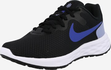 NIKE Running Shoes 'Revolution 6 Next Nature' in Black: front