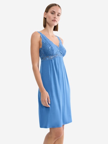 TRIUMPH Nachthemd ' Red Label Timeless Sensuality ' in Blau: Vorderseite