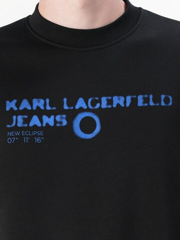 KARL LAGERFELD JEANS Majica | črna barva