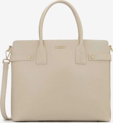 bēšs Kazar Rokassomiņa: no priekšpuses