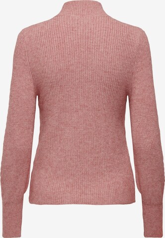 ONLY Sweter 'LESLY' w kolorze różowy