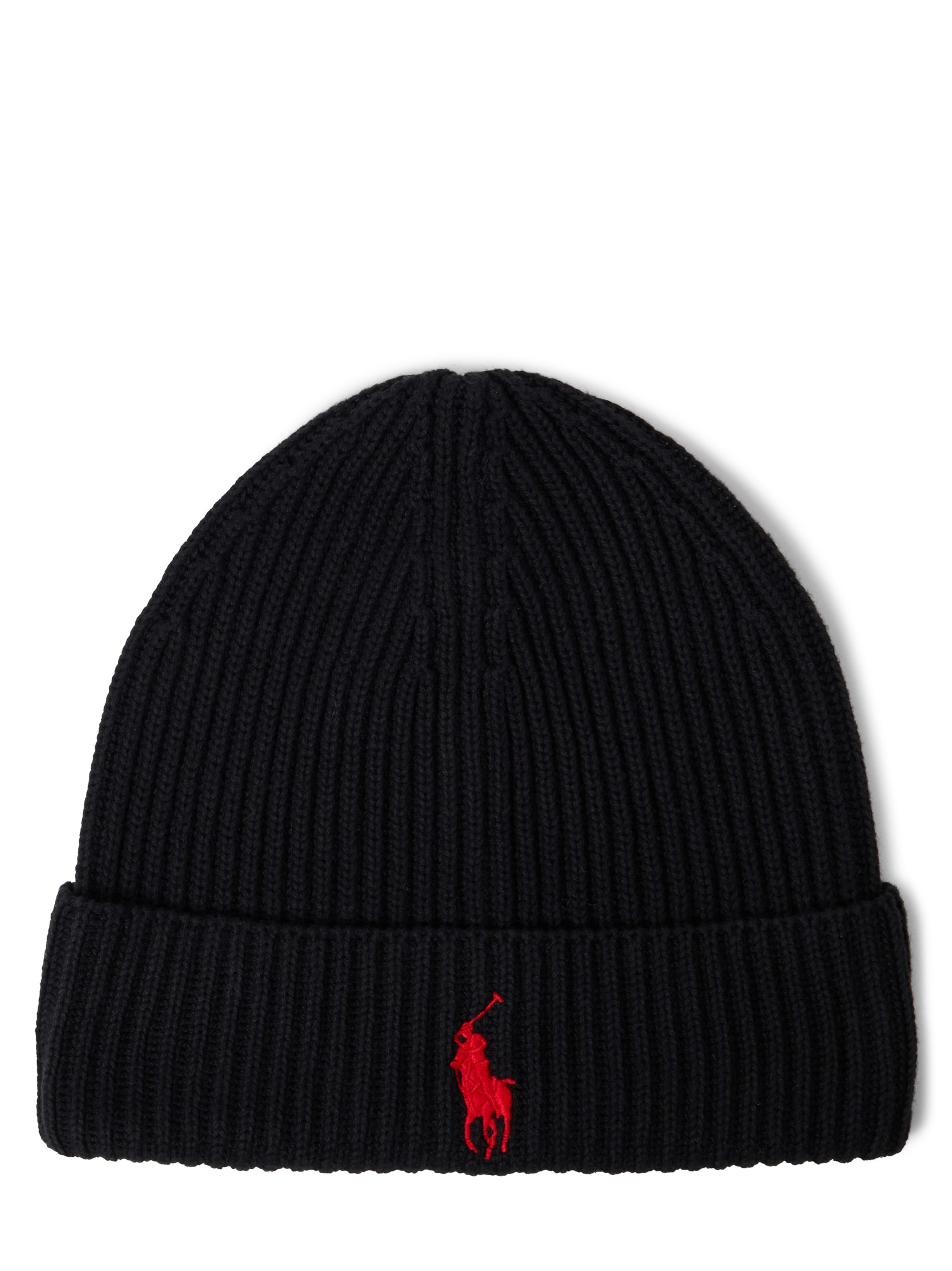 Polo Ralph Lauren Bonnet en rouge clair / noir, Vue avec produit