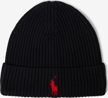 Polo Ralph Lauren Muts in Zwart: voorkant