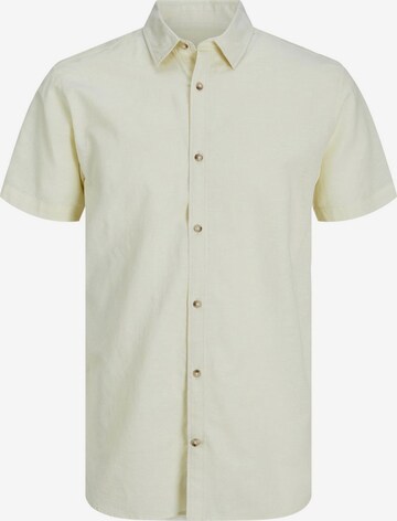 Chemise JACK & JONES en jaune : devant