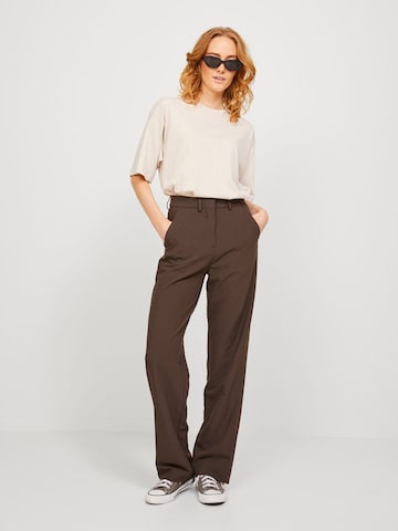 JJXX Loose fit Pleated Pants in Brown