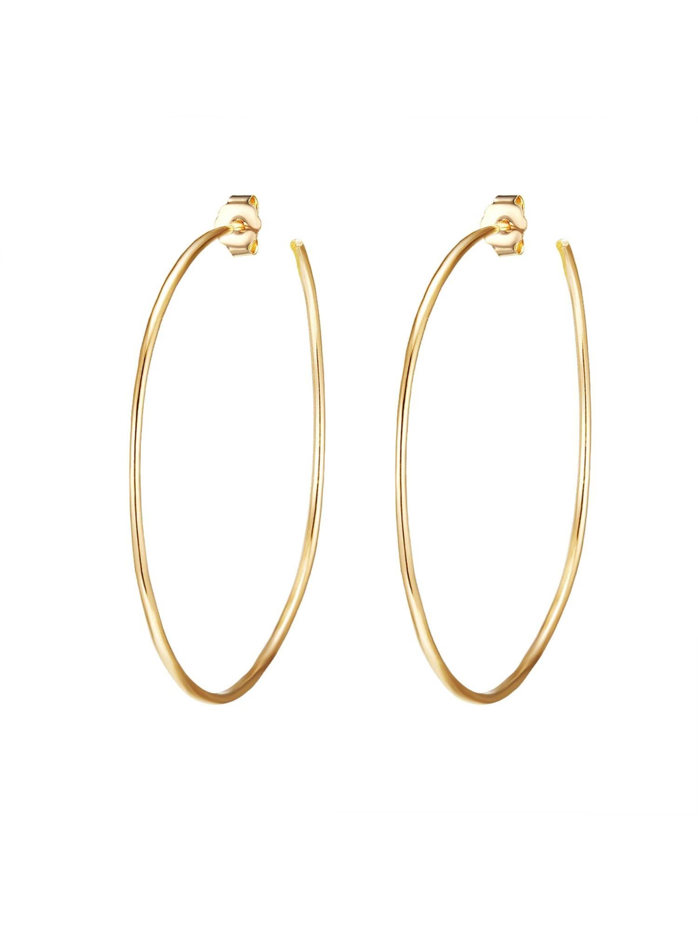 Glanzstücke München Ohrringe in Gold: Vorderseite