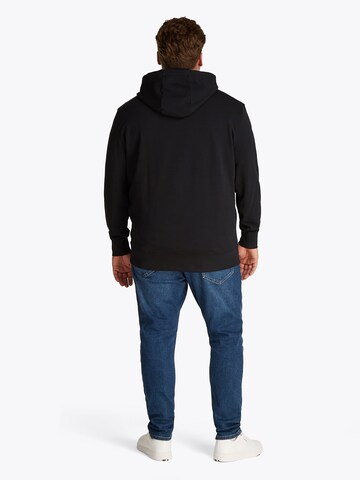 Tommy Hilfiger Big & Tall Μπλούζα φούτερ σε μαύρο