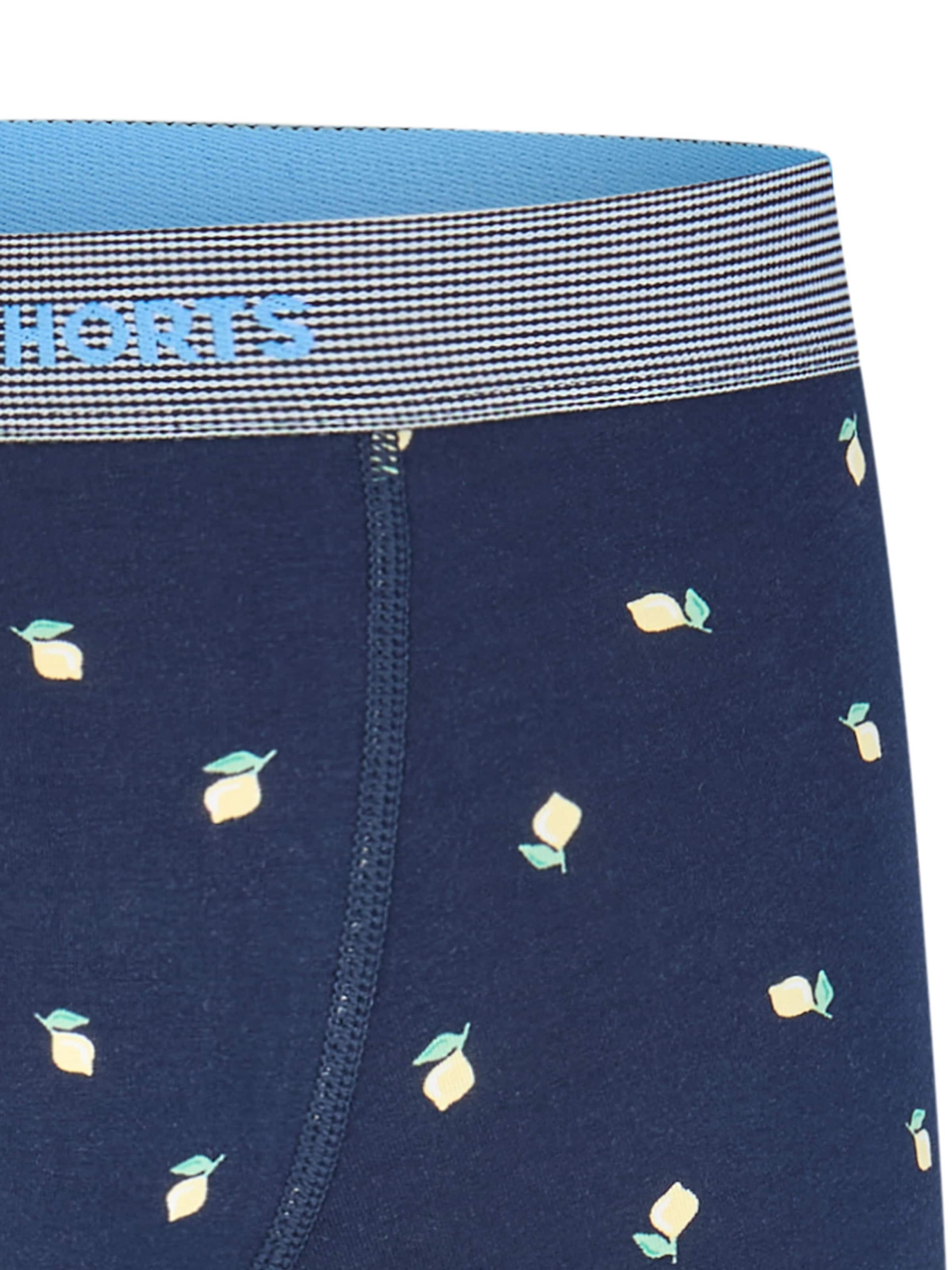 Happy Shorts - Boxers ' Fan-Prints ' em azul