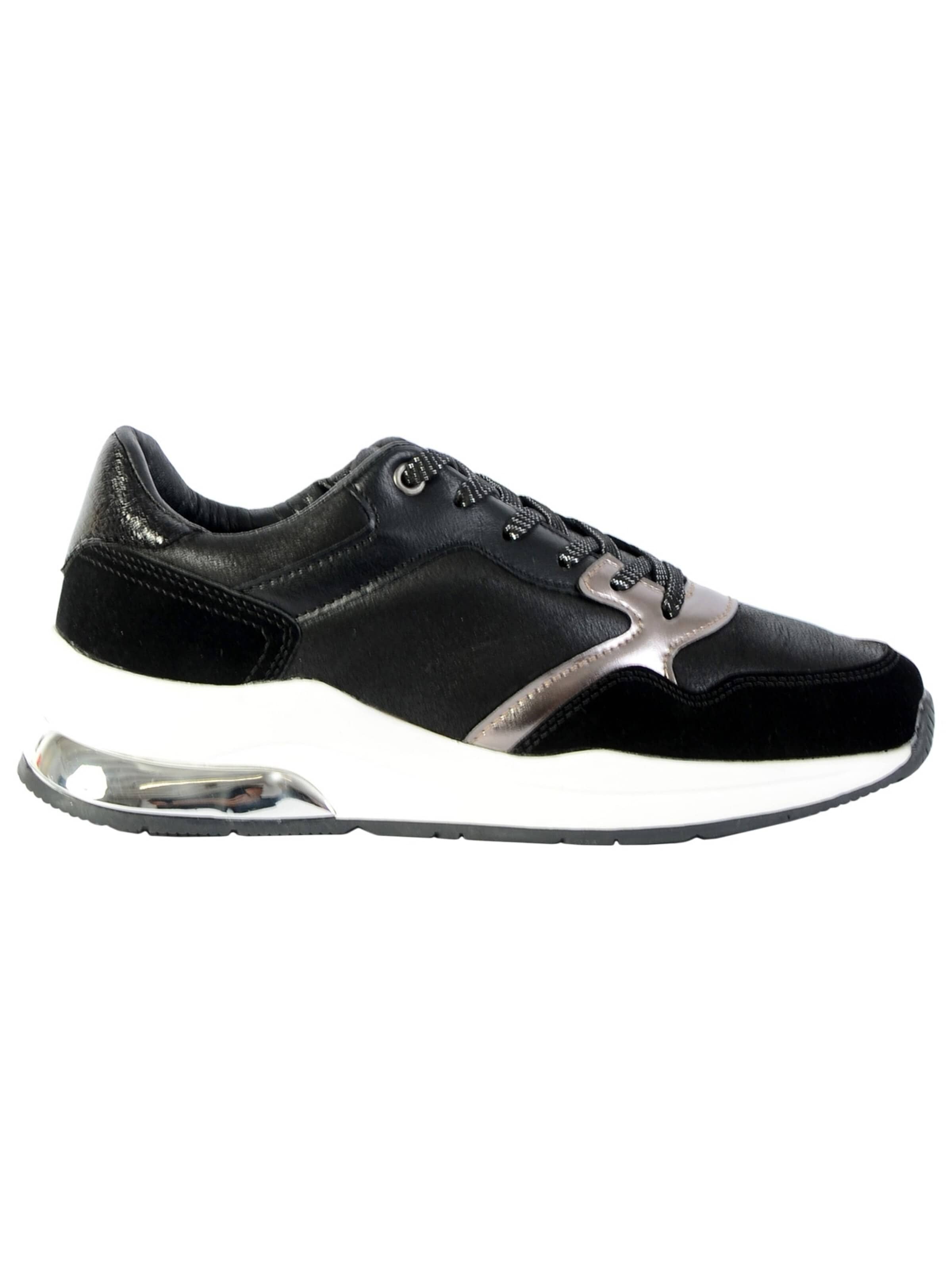 The Divine Factory Sportieve veterschoen in Zwart