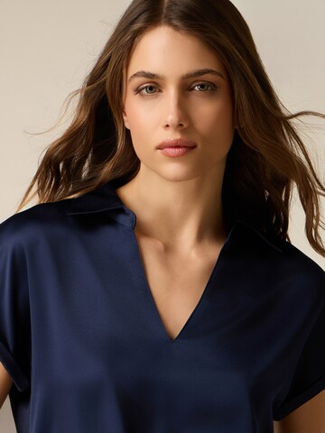 oltre Top in Blue