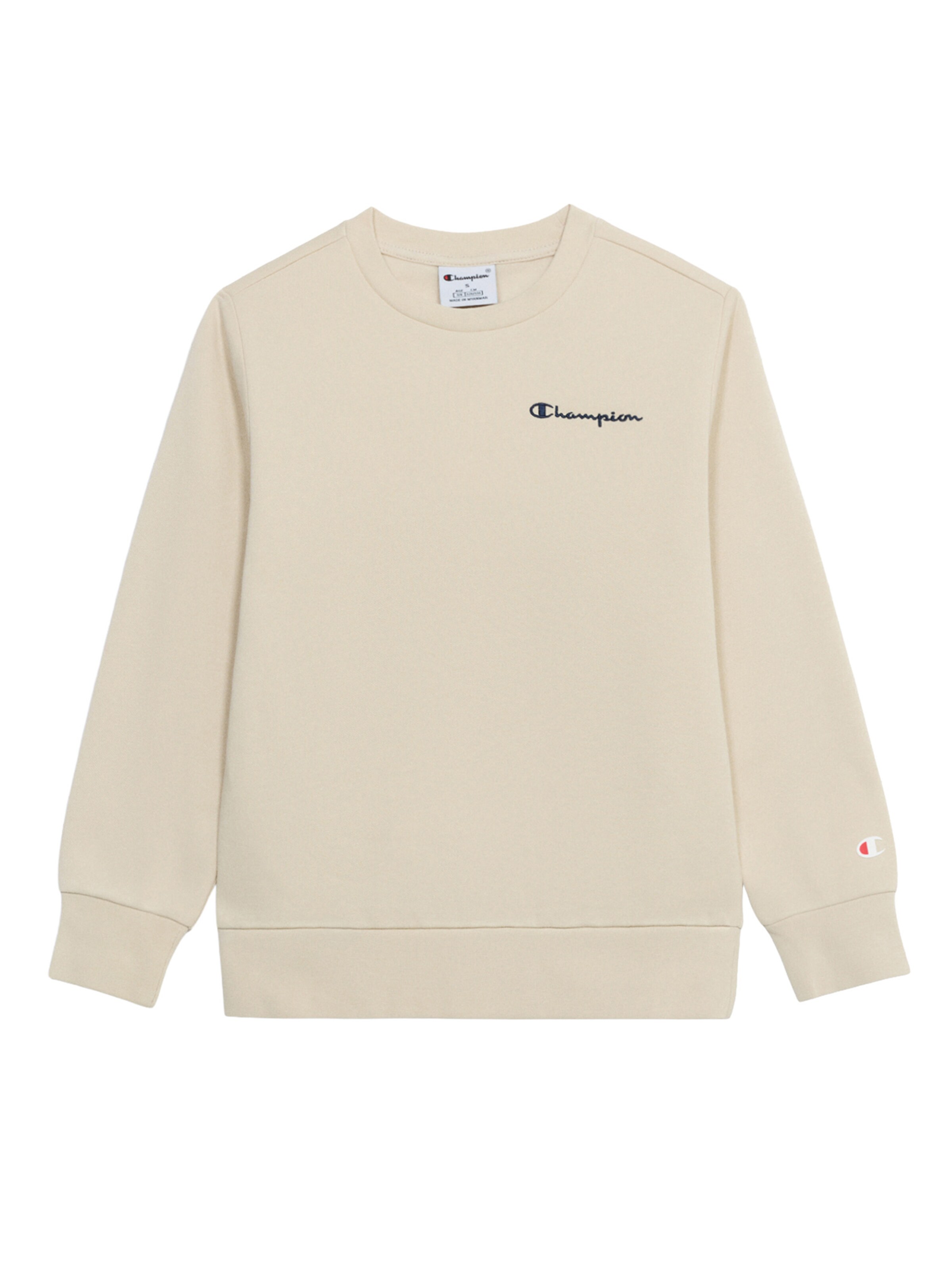 Champion Authentic Athletic Apparel Sweatshirt in Beige: front