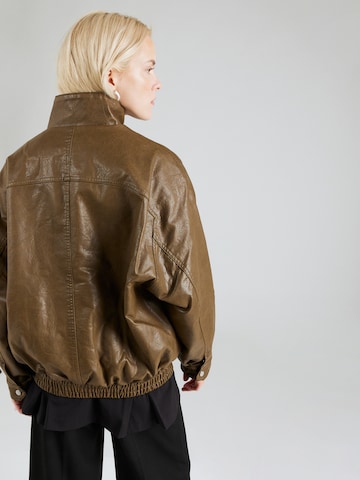 TOPSHOP Jacke in Braun